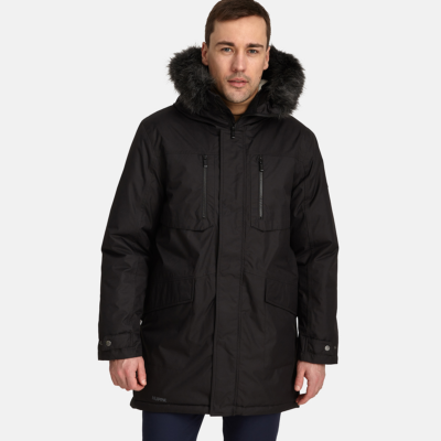 Parka męska DAVID, czarna, 3XL