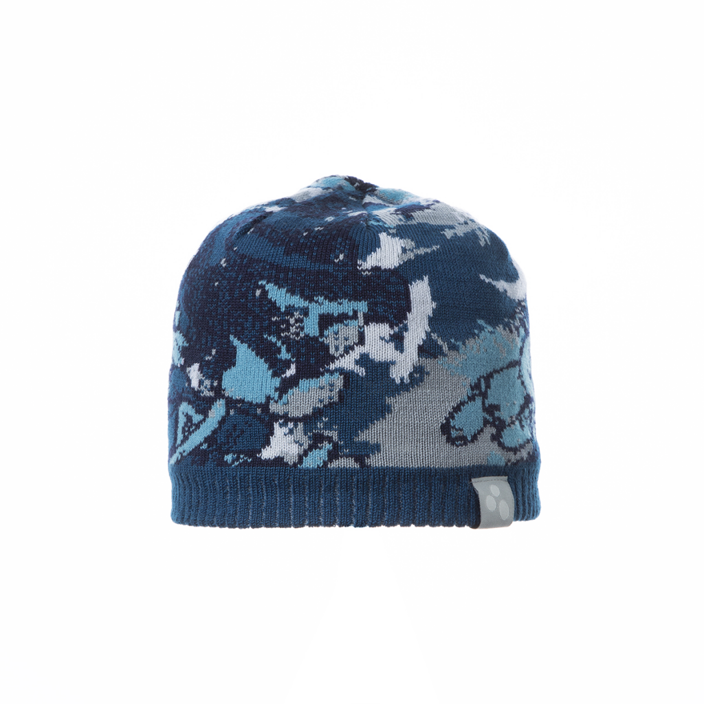 Czapka chłopięca z wełny merino POWER